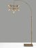 Sputnik Arc Lamp (Antique Brass)