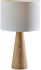 Travis Table Lamp (Tall - Travertine Stone)