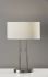 Duet Table Lamp (Brushed Steel)