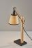 Walden Table Lamp (Black & Natural Wood)
