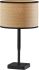 Ellis Table Lamp (Black Wood)