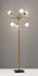 Doppler Lampe de Plancher (Laiton Antique - DEL)