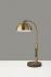 Bolton Lampe de Bureau (Laiton Antique - DEL avec Smart Switch)