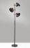 Elmore Tree Lamp (Black & Walnut - LED with Smart Switch)
