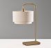 Brinkley Table Lamp (Antique Brass)