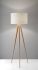 Director Floor Lamp (Natural Oak Veneer)