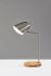 Jude Desk Lamp (Brushed Steel & Natural)