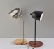 Jude Desk Lamp (Brushed Steel & Natural)