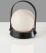Millie Table Lantern (Black - LED Color Changing)