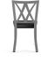 Washington Dining Chair (Charcoal Black Brown & Glossy Grey)