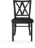 Washington Dining Chair (Charcoal Black Brown & Black)