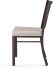 Drift Table and Washington Chairs 9-Pieces Dining Set (Dark Brown with Cream and Dark Brown Base)