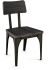 Woodland Dining Chair (Set of 2 - Dark Grey & Dark Brown)