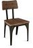 Woodland Dining Chair (Set of 2 - Light Brown & Dark Brown)