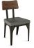 Symmetry Dining Chair (Set of 2 - Grey & Brown)