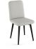 Answorth Table and Betty Chairs 5-Pieces Dining Set (Basalt with Light Grey and Black Base)