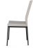 Torres Dining Chair (Light Grey with Black Base)