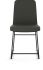 Winslet Dining Chair (Charcoal Grey with Black Base)
