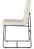 Winslet Dining Chair (Light Beige with Black Base)