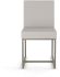 Derry Dining Chair (Light Grey with Grey Base)