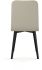 Watson Dining Chair (Greige with Black Base)
