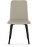 Watson Dining Chair (Greige with Black Base)