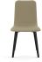 Watson Dining Chair (Beige with Black Base)