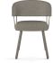 Corey Dining Chair (Beige & Black with Grey Base)