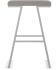 Axis Counter Stool (Silver Grey with Shiny Grey Base)