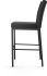Perry Plus Bar Stool (Black with Black Base)