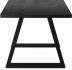 Answorth Dining Table (Basalt with Black Base)