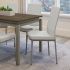 Mylos Dining Table (Greenish Brown with Grey Base)