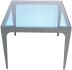 Dynasty Table d'Appoint (Verre Bleu)