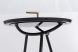Flare End Table (Black)