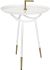 Flare End Table (White)