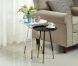 Flare End Table (White)