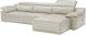 Isabel Adjustable Sectional (Right - Light Grey)