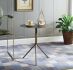 Ivy Tripod Side Table (Antique Brass Bronze)