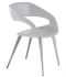 Shape Chair (White with Aluminum Legs)