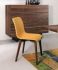 Vela Chair (Set of 2 - Yellow with Yellow Upholstered Back)