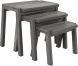 Nesting Tables (Set of 3 (Grey)