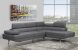 Aria Sectional with Adj. Arms & Back (Grey)