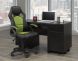Ergonomic High-Back Executive Office Chair (Black & Green)