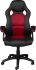 Ergonomic High-Back Executive Office Chair (Black & Red)