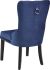 Verona Dining Chair with Nail Head Trim (Blue)
