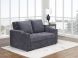 Fresno Sofa with Pull-Out Bed & Adj. Back (Grey)