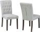 Tufted Dining Chair (Set of 2 - Grey)