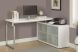 Velen Computer Desk (White)