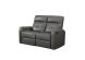 Aviemore Reclining Loveseat (Charcoal Grey)