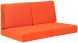 Cosmopolitan II Sofa Cushions (Orange)